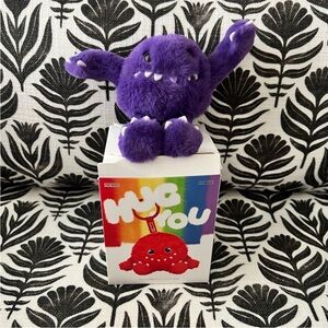 Hug You Purple Plush Toy by Pop Mart